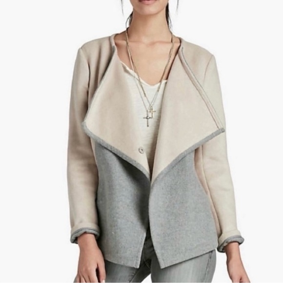 Lucky Brand Wool Colorblock Jacket size medium - Picture 10 of 11